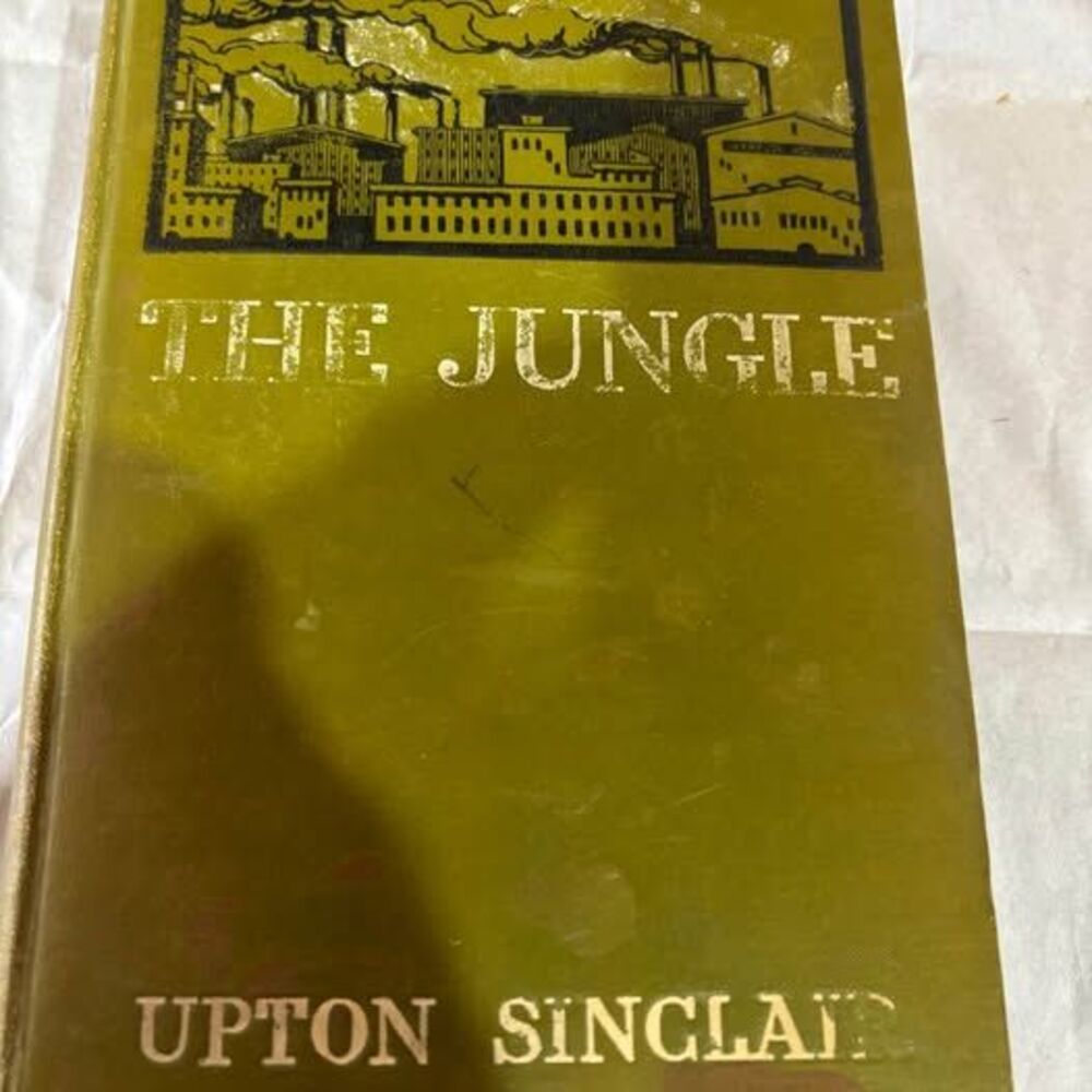 Upton Sinclair The Jungle 1906 First Edition 2nd Issue Doubleday Hardcover